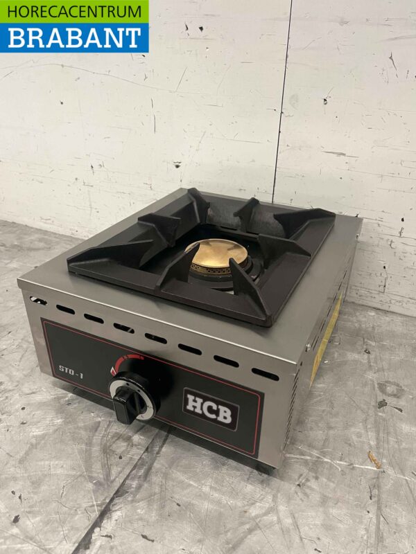 Stainless steel 1 burner Surface stove gas stove 37 cm Horeca - Image 2