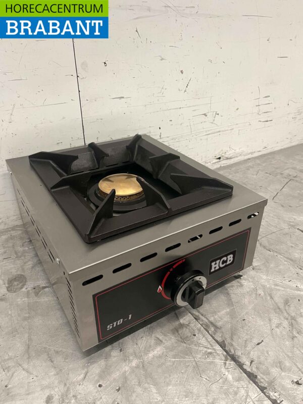 Stainless steel 1 burner Surface stove gas stove 37 cm Horeca - Image 3