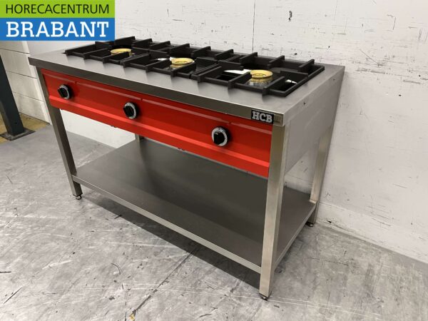 Stainless steel Pancake Cooker Gas Cooker 129 cm Horeca - Image 2