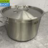 Stainless steel Soup Pan Cooking Pan Induction 40 x 26 cm 32 liter Catering - Image 3