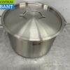 Stainless steel Soup Pan Cooking Pan Induction 40 x 26 cm 32 liter Catering - Image 4