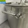 Stainless steel Soup Pan Cooking Pan Induction 40 x 26 cm 32 liter Catering - Image 5