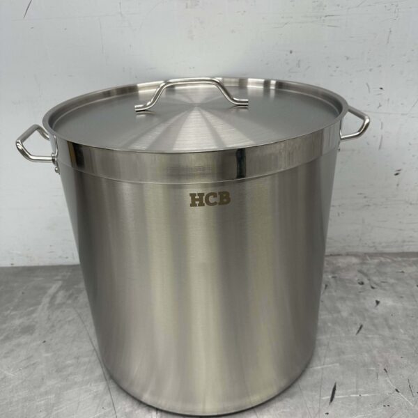 Stainless steel Soup Pan Cooking Pan Induction 45 x 45 cm 71 liters Catering