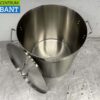 Stainless steel Soup Pan Cooking Pan Induction 45 x 45 cm 71 liters Catering - Image 7