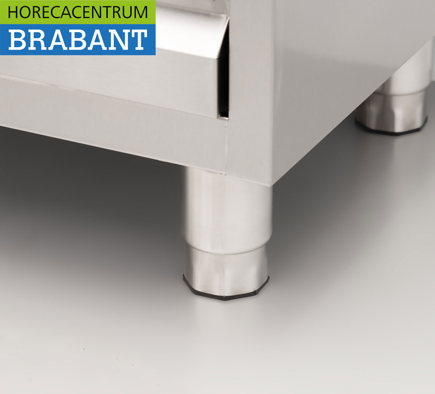 HCB Stainless Steel Work Cabinet Premium-line Drawer Cabinet 6 drawers for dough 70 cm Catering Pizzeria Bakery - Image 7