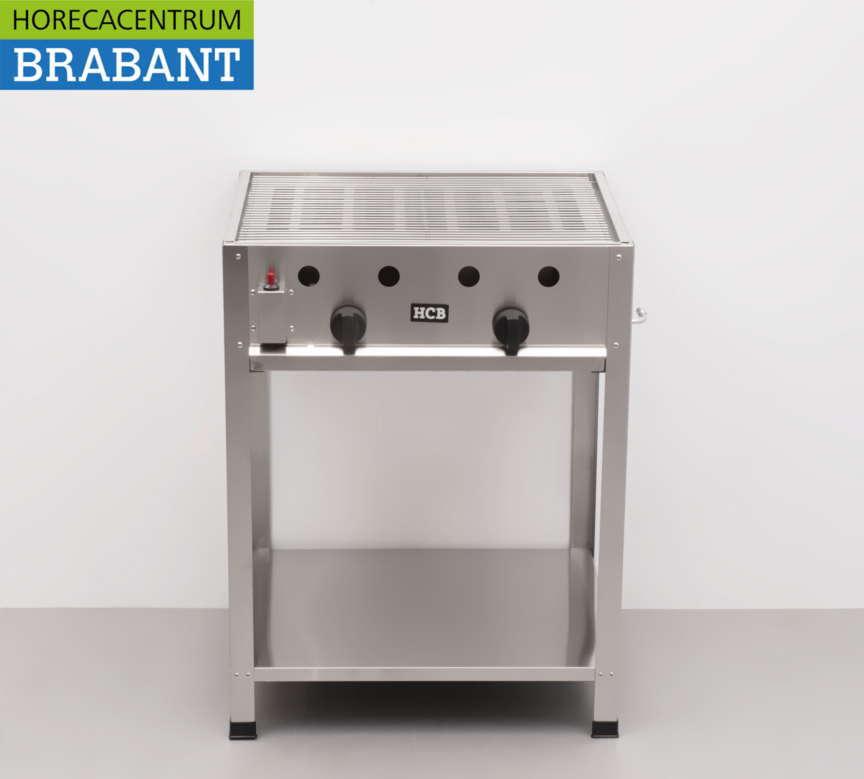 HCB stainless steel Professional bbq barbecue PROPAAN 65 cm Catering