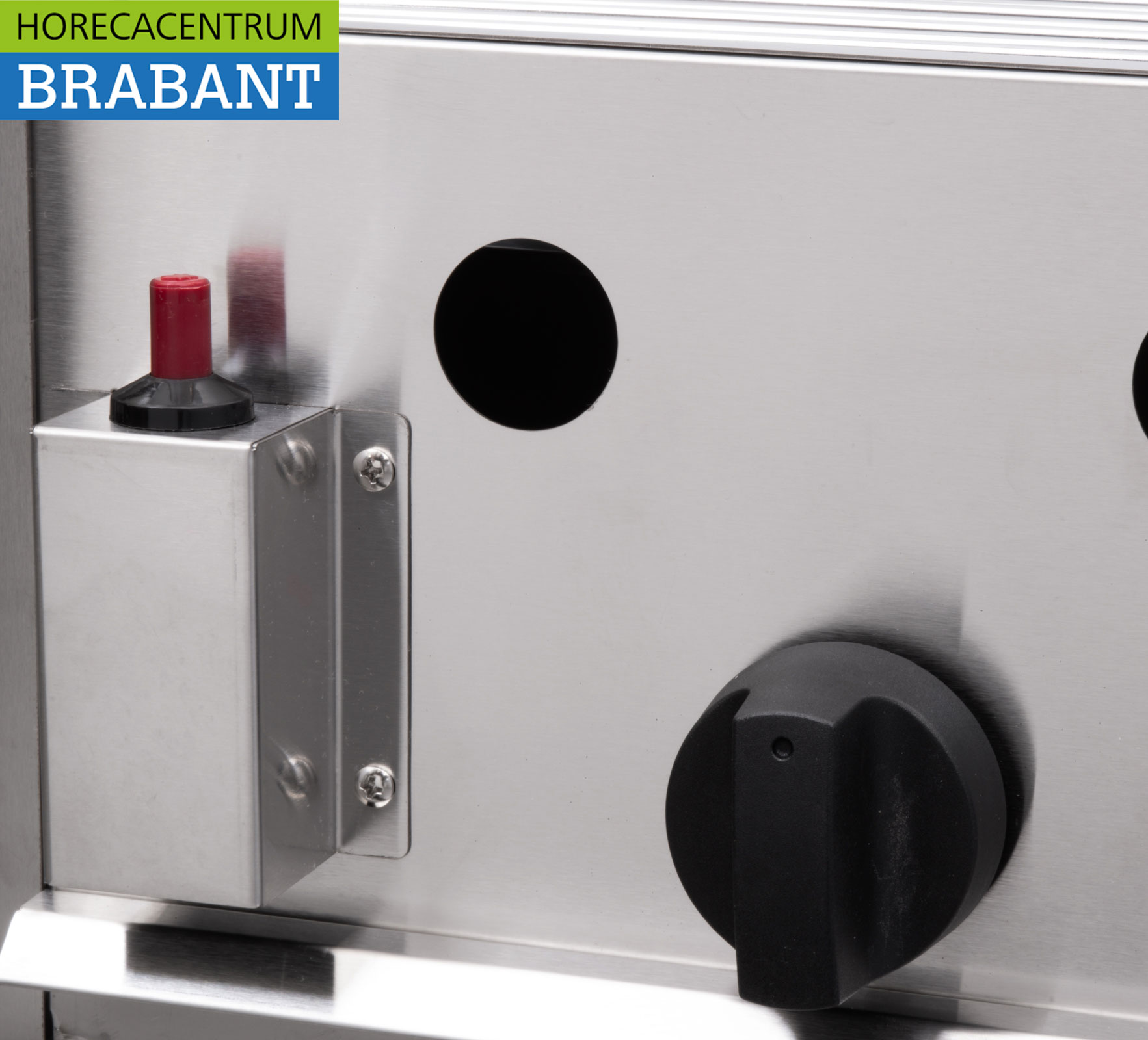 HCB stainless steel Professional bbq barbecue PROPAAN 65 cm Catering - Image 3