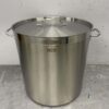 HCB Stainless Steel Soup Pan Cooking Pan Induction 50 x 50 cm 98 liters Horeca