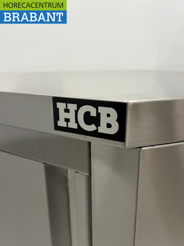 HCB Stainless Steel Work Cabinet Premium-line Corner Cabinet Folding 100 x 100 cm Catering - Image 5