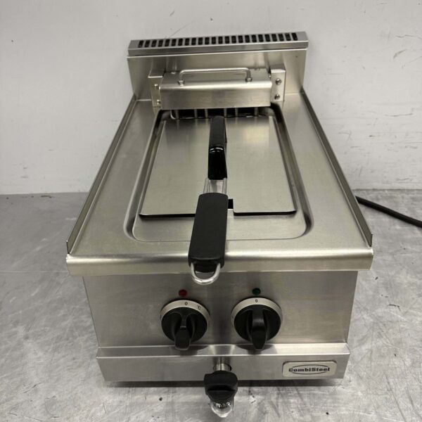 Stainless steel Combisteel Attachment Deep Fryer 10 liter 400V Horeca
