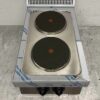 Stainless steel Electrolux 2 burner electric stove 40 cm 400V Horeca - Image 2