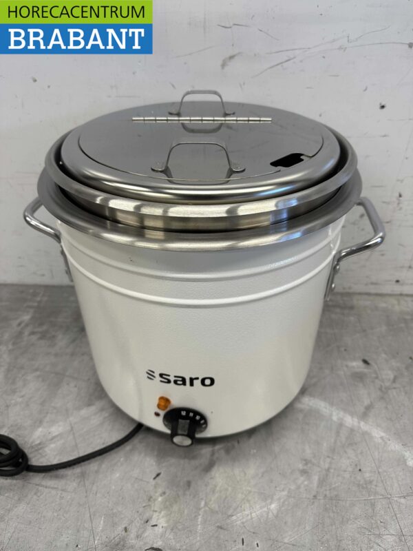 Stainless steel Saro Retro Soup Kettle Soup tureen 11 liters 230V Catering