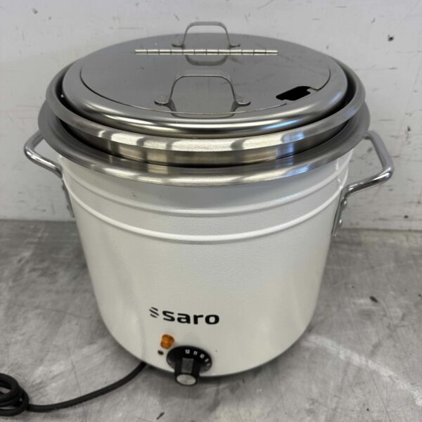 Stainless steel Saro Retro Soup Kettle Soup tureen 11 liters 230V Catering