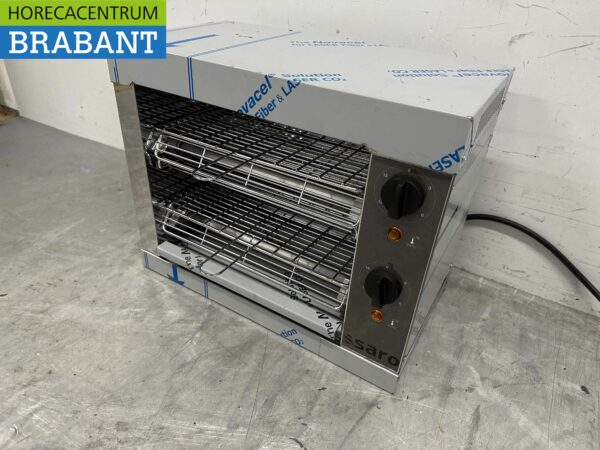 Stainless steel Saro Toaster Salamander grill 44 cm 3000 watts 230V Horeca - Image 2