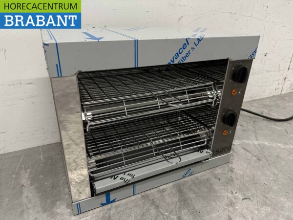 Stainless steel Saro Toaster Salamander grill 44 cm 3000 watts 230V Horeca - Image 3