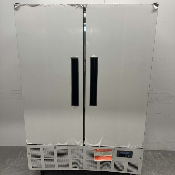 Stainless steel Polar GD880 Double-door 2-door Freezer Freezer 960 liters 230V Horeca