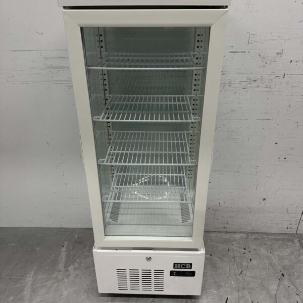 HCB Refrigerated Patisserie Display Case White 92 liters 230V Catering