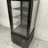 HCB Refrigerated Patisserie Display Cabinet Black 158 liters 230V Catering - Image 3