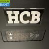 HCB Refrigerated Patisserie Display Cabinet Black 158 liters 230V Catering - Image 7