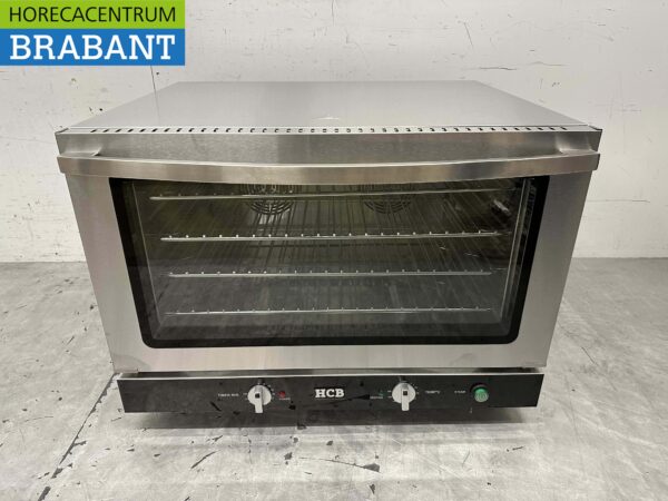 Stainless steel Hot Air Convection Oven Baking Oven Moisture Injection / Steaming 60/40 cm 110 liters 400V Horeca