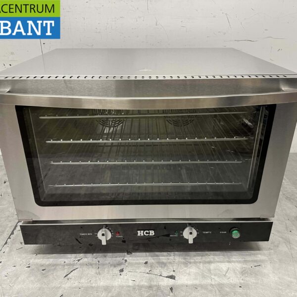 Stainless steel Hot Air Convection Oven Baking Oven Moisture Injection / Steaming 60/40 cm 110 liters 400V Horeca