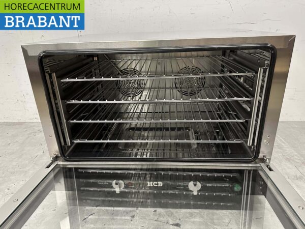 Stainless steel Hot Air Convection Oven Baking Oven Moisture Injection / Steaming 60/40 cm 110 liters 400V Horeca - Image 6