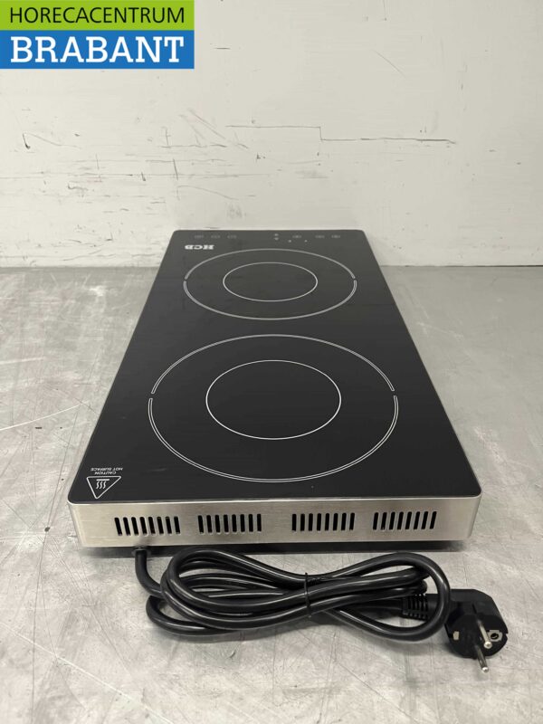 Stainless steel Induction stove stove 2 burners 3.5 kW 230V Horeca - Image 5