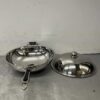 HCB stainless steel Universal induction wok pan wok with lid 36 cm Catering - Image 4