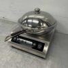 HCB stainless steel Universal induction wok pan wok with lid 36 cm Catering - Image 6