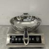 HCB stainless steel Universal induction wok pan wok with lid 36 cm Catering - Image 8