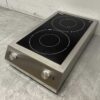 Stainless steel Induction stove double hob 7 kW 400V Horeca - Image 2