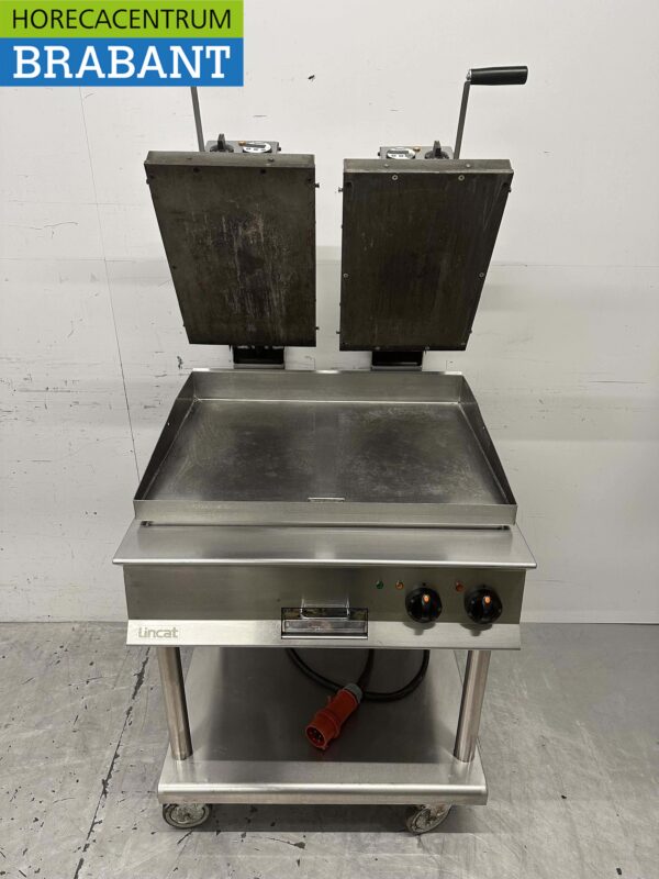 Stainless steel Lincat Clam Grill Hamburger grill Grill plate 80 cm 17,2kW 400V Horeca - Image 5