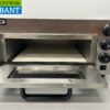 HCB stainless steel Pizza oven 40 cm stone 230V Catering - Image 4