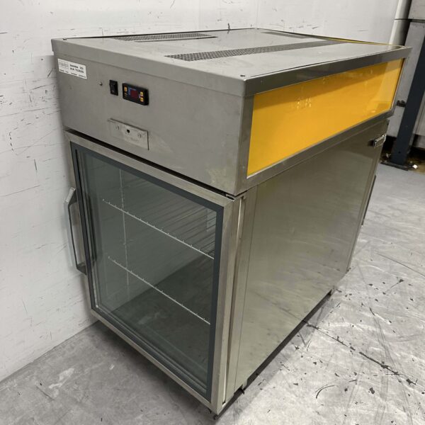 Stainless steel Franke Refrigerated Display Cabinet Pastry Display 160 liters 230V Catering