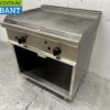 Stainless steel Saro Grill Plate Baking tray 2 zones 80 cm GAS Horeca - Image 3