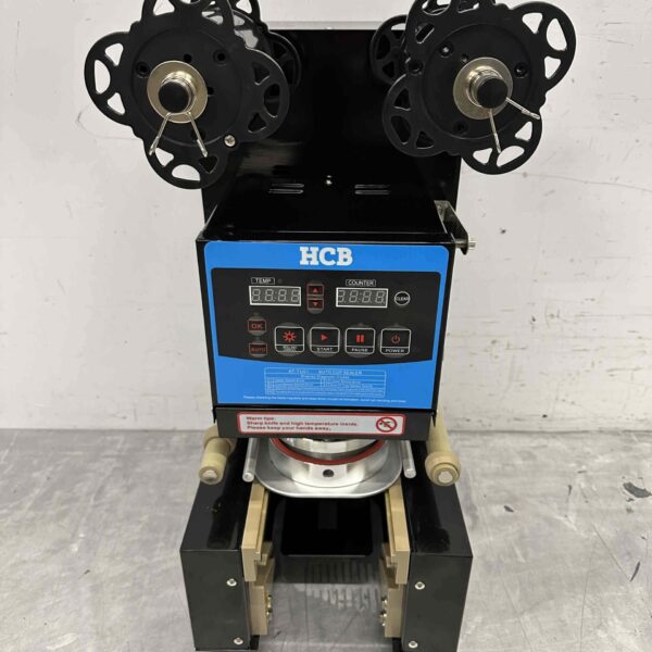 Automatic cup sealer cup sealing machine Bubble tea 300/500 cups per hour 230V Horeca