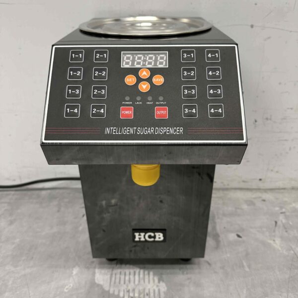 Fructose machine Frustose dispenser for bubble tea 16 keys 7 liters 230V Horeca