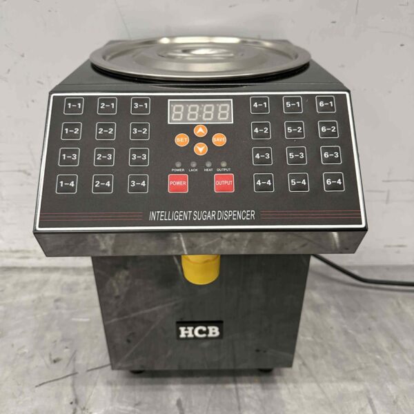 Fructose machine Frustose dispenser for bubble tea 24 keys 9,5 liters 230V Horeca