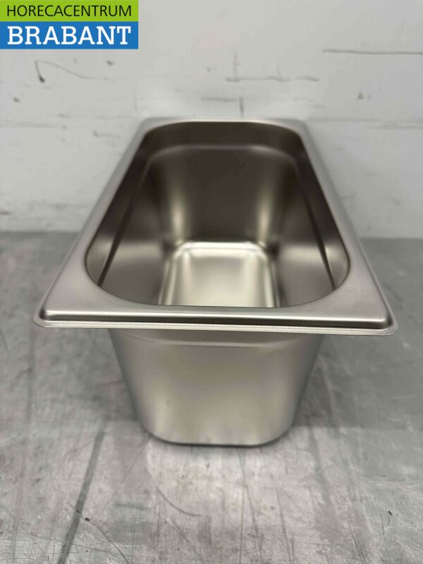 Stainless steel Gastronorm tray GN tray 1/3 Depth 150 mm Catering - Image 5