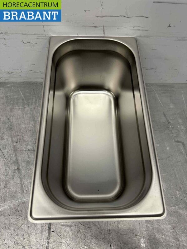 Stainless steel Gastronorm tray GN tray 1/3 Depth 150 mm Catering - Image 2
