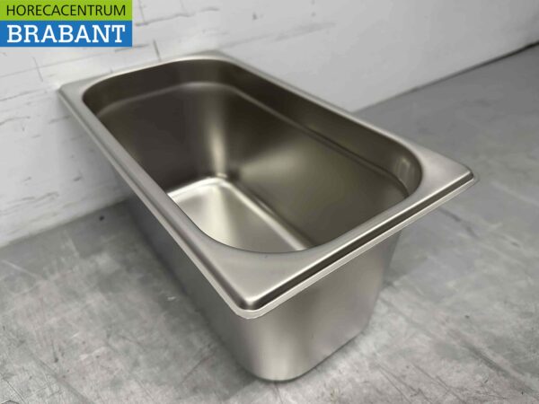 Stainless steel Gastronorm tray GN tray 1/3 Depth 150 mm Catering - Image 3