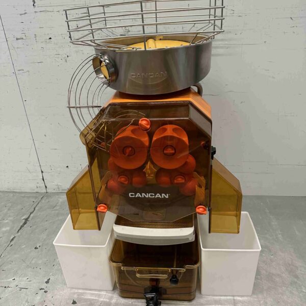 Cancan Automatic orange juicer citrus press with tank 230V Catering
