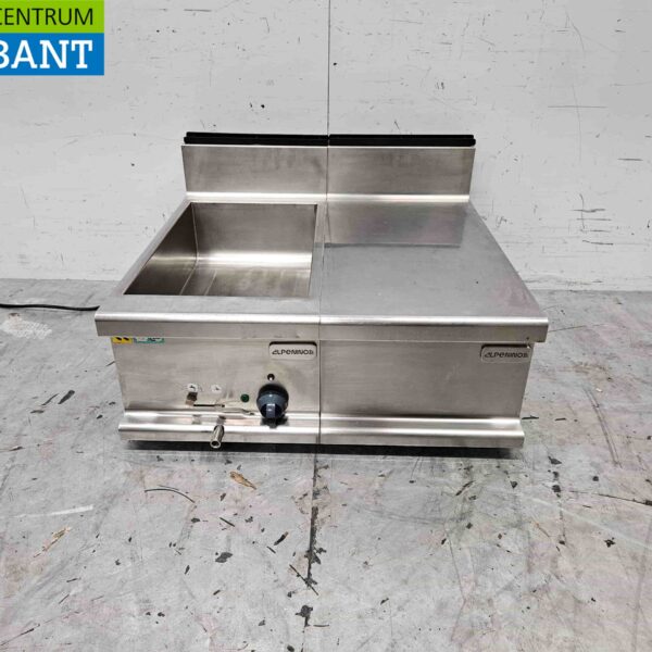 Stainless steel Alpeninox Bain marie 1/1 GN 230V Horeca