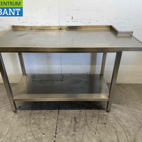 Stainless Steel Work Table 145 x 70 x 88 cm Catering
