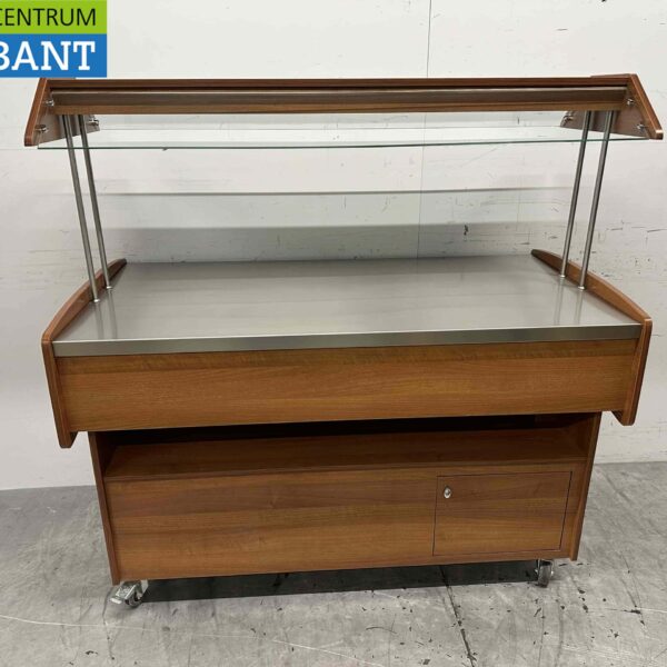 Maxxfrost Heat Buffet Heat Buffet Dispensing Buffet Buffet section 4 x 1/1 gastronorm / GN 149 cm 230V Horeca