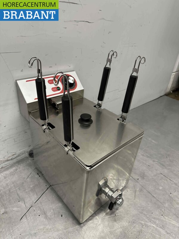 Stainless steel Electric Pasta Cooker Pasta 4 baskets 230V Catering - Image 3