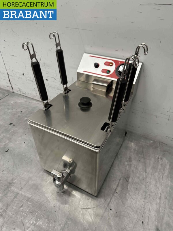Stainless steel Electric Pasta Cooker Pasta 4 baskets 230V Catering - Image 4