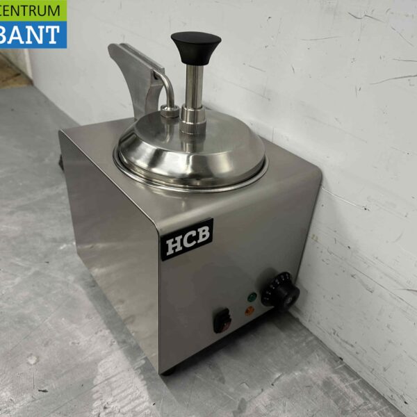 Stainless steel Heated Sauce Pump Sauce Warmer 2 liters 230V Catering