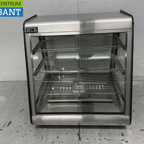 Stainless steel Hot Display Case Hot Display Case 63.5 cm 230V Catering