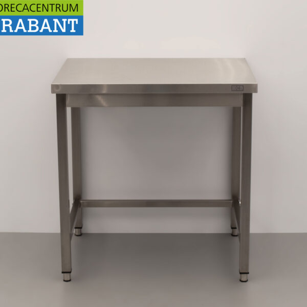 HCB Stainless Steel Work Table Basic-line 80 x 60 x 85 cm Catering